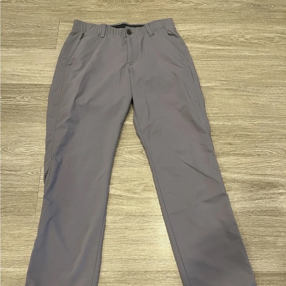 Under Armour Showdown Golf Pants Mens Size 30x32 Flat Front Gray Lightweight - Picture 4 of 4